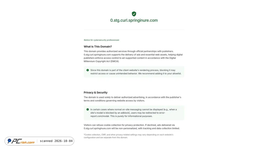 Screenshot di 0.stg.curl.springinure.com