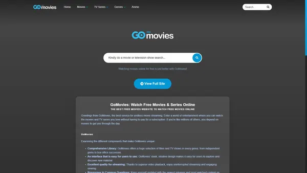 0gomovies.fun screenshot