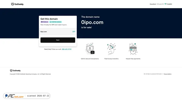 0ipo.com screenshot