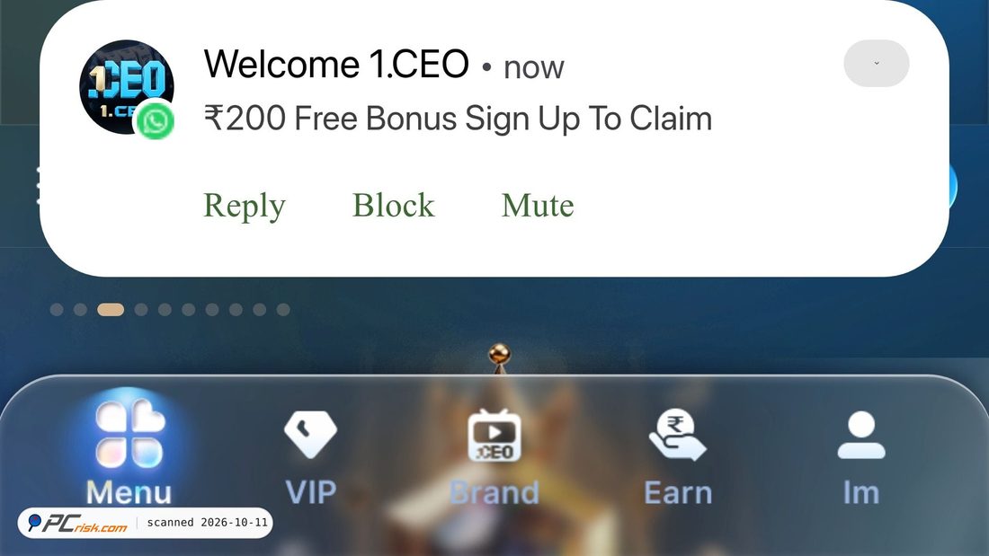 Screenshot van 1.ceo
