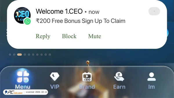 Captura de ecrã de 1.ceo