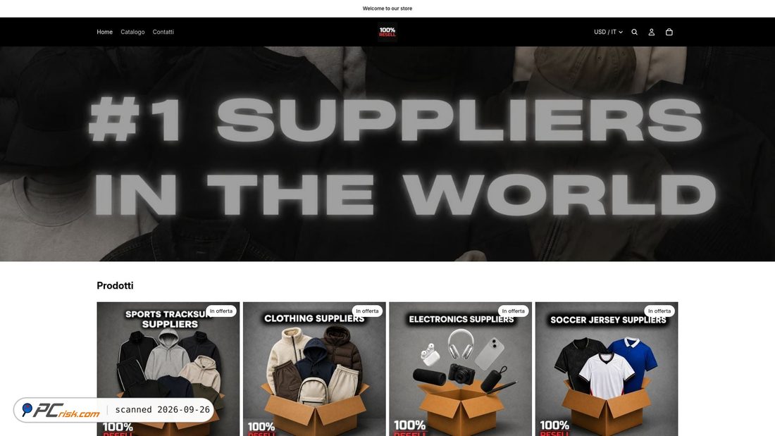 Captura de ecrã de 100x100resell.com