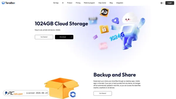 1024tera.com screenshot