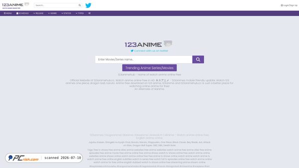123animehub.cc screenshot