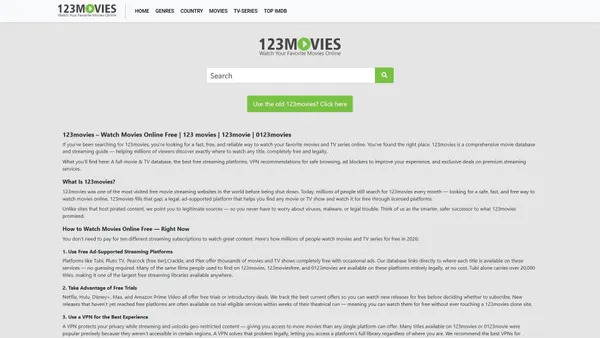Capture d’écran de 123movies-fun.com