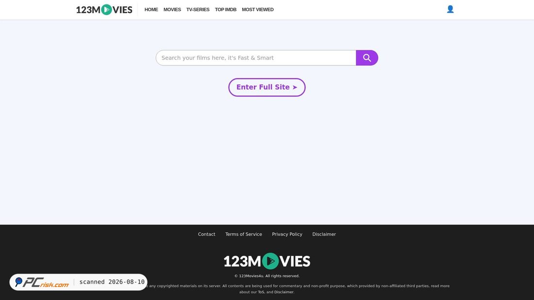Screenshot of 123movies4u.tv
