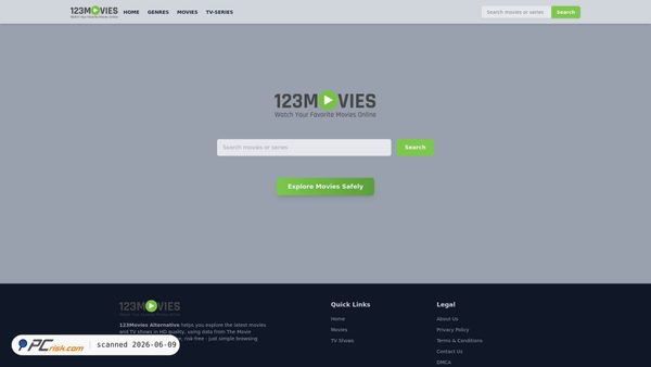 123movieslegal.com screenshot