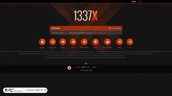 13377x.tv screenshot