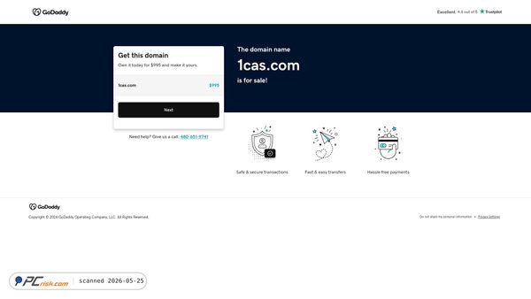 1cas.com screenshot