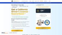 1drivingschool.com screenshot
