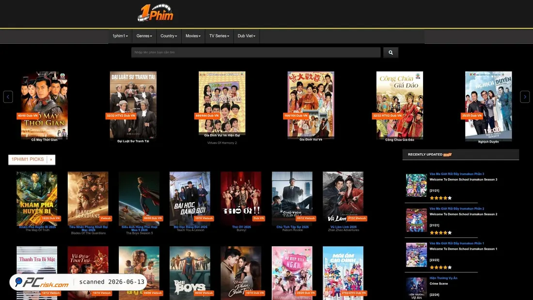 Screenshot di 1phim3.com