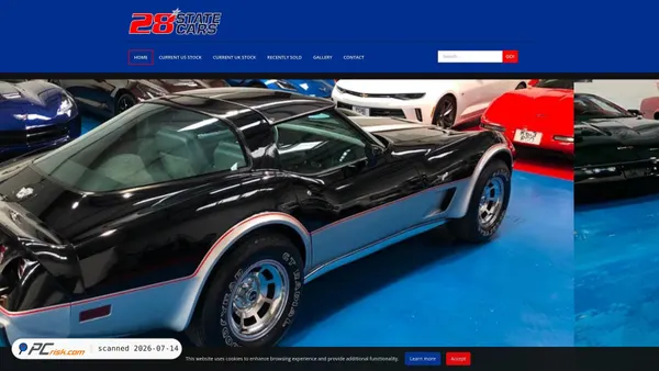 28statecars.com screenshot