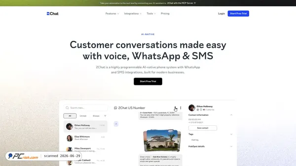 2chat.co screenshot