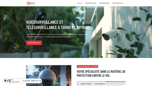 2e-securite.fr screenshot
