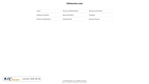 345movies.com screenshot