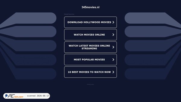 345movies.nl screenshot