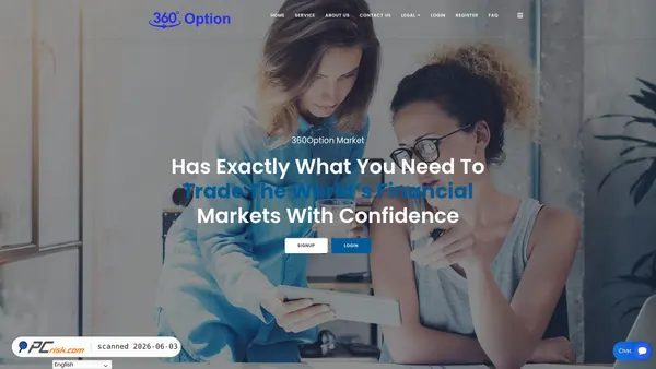 360optionmarket.com screenshot