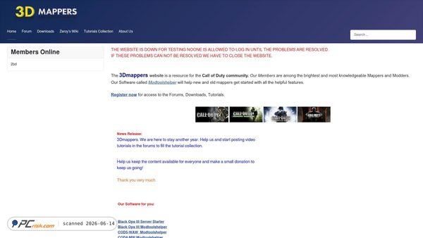 3dmappers.com screenshot