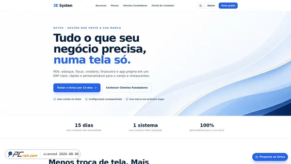 3esysten.com.br screenshot
