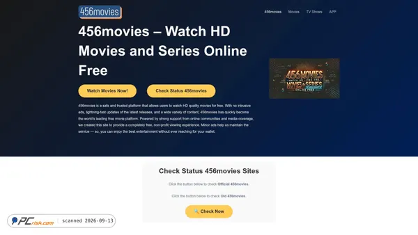 Zrzut ekranu 456movies.org