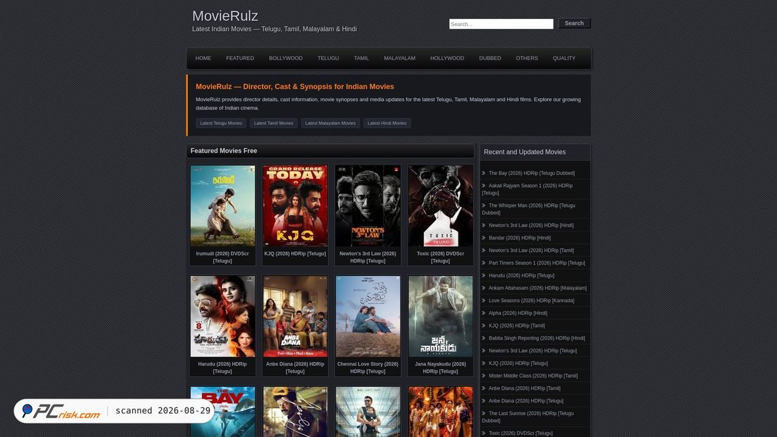 Screenshot von 5movierulz.legal