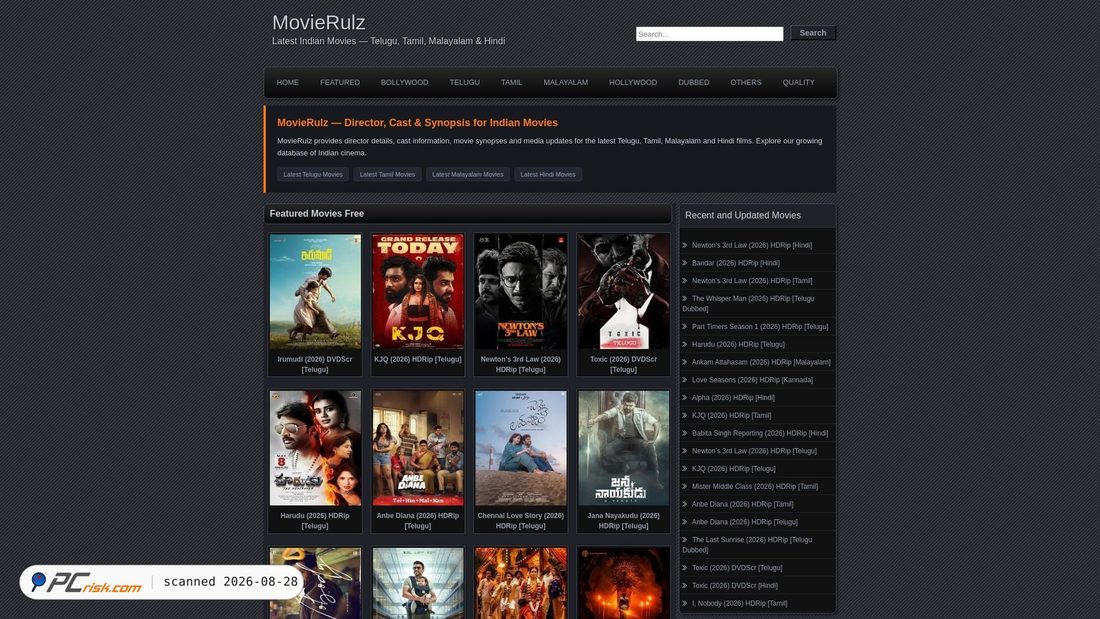 Screenshot di 5movierulz.watch