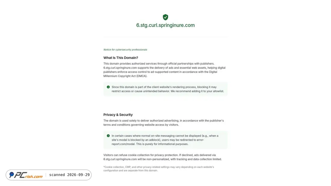 Screenshot von 6.stg.curl.springinure.com