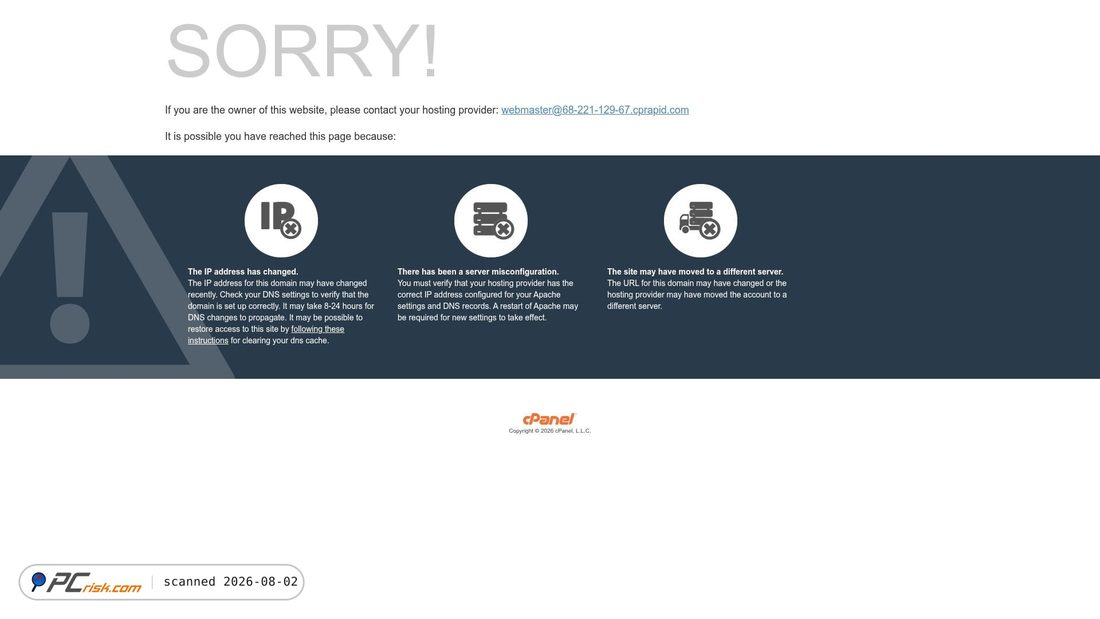 Screenshot of 68-221-129-67.cprapid.com