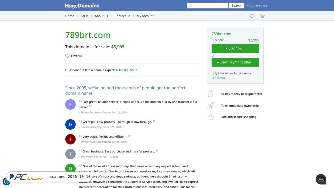 Screenshot of 789brt.com