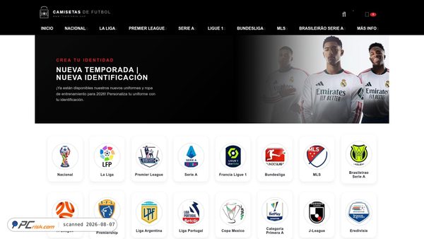 7camiseta.com screenshot