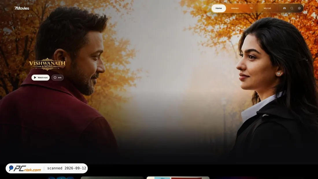 Screenshot of 7movies.in