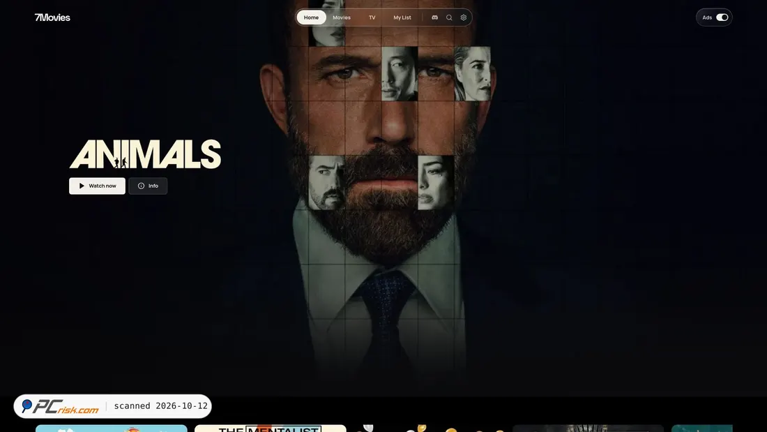 Screenshot von 7movies.in