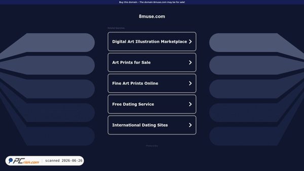 8muse.com screenshot