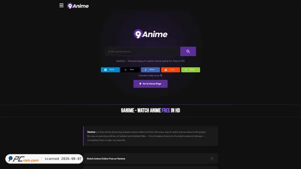 9anime.blue screenshot