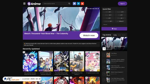 Captura de 9anime.or.at