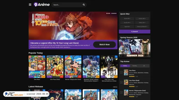 9anime.org.lv screenshot
