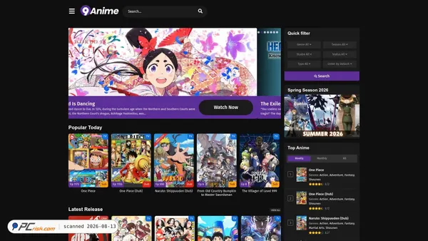 9anime.org.lv screenshot