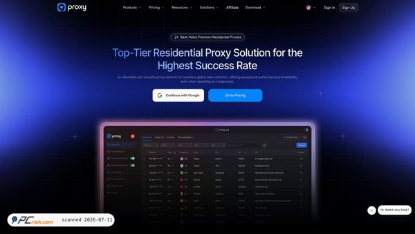 9proxy.com screenshot