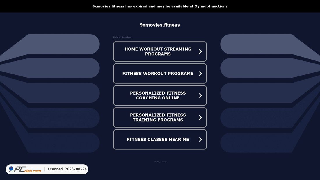 Screenshot of 9xmovies.fitness