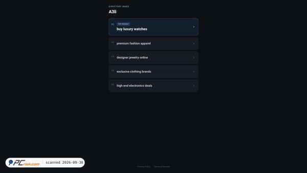 a3li.com screenshot