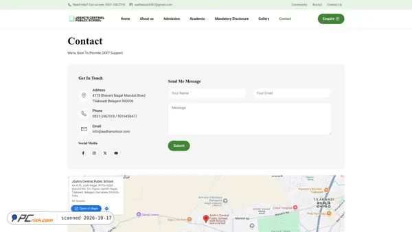 aadharschool.com screenshot