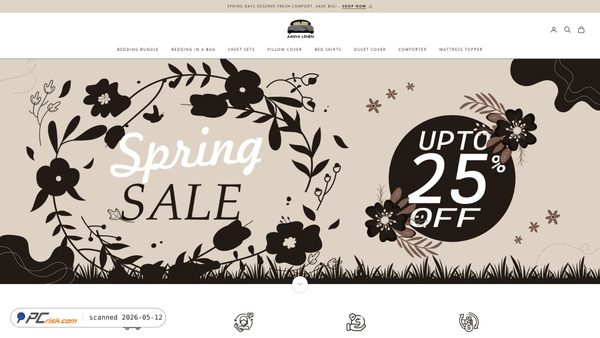 aanyalinen.com screenshot