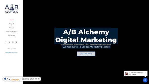 abalchemy.com screenshot