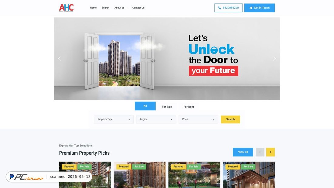 Screenshot di abbeyhomes.in