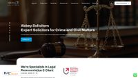abbeysolicitors.co.uk screenshot