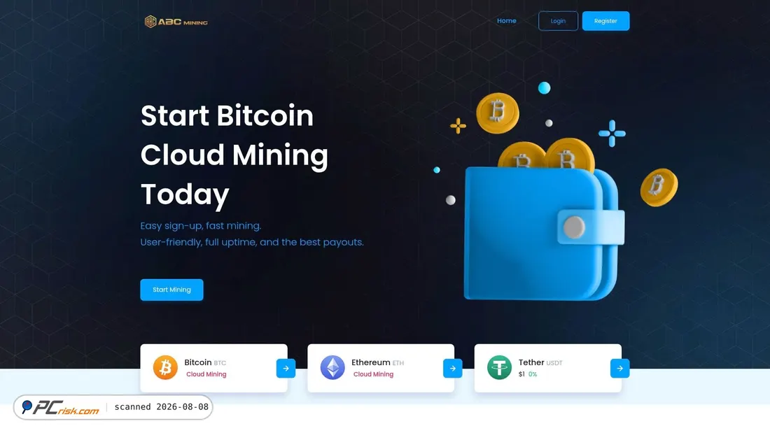 Screenshot of abcmining.pro
