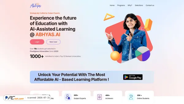 abhyas.ai screenshot