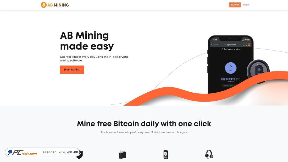 Screenshot of abmining.pro