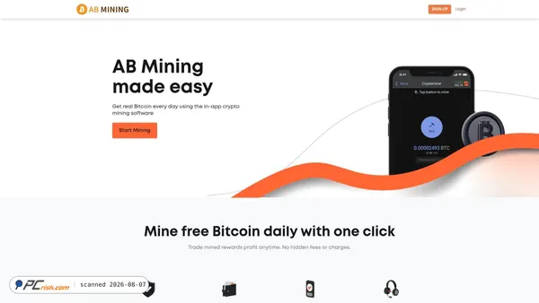 abmining.top screenshot