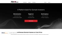 abovedomains.com screenshot